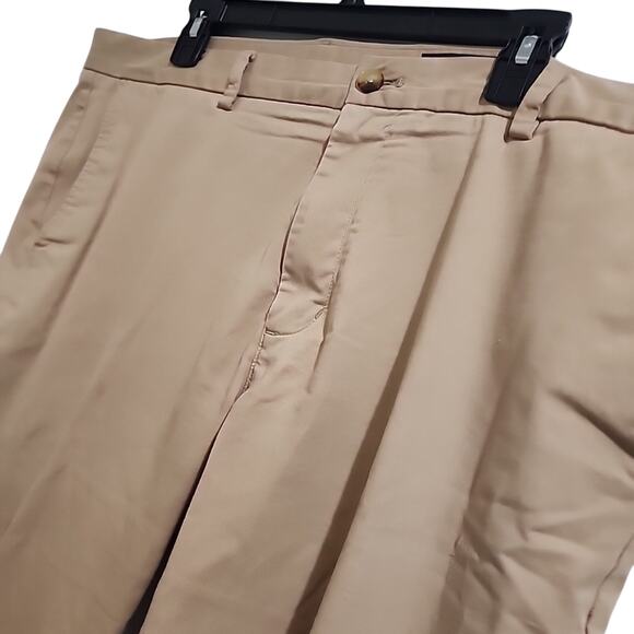 Vineyard Vines Stretch Slim Fit Breaker Pants Khaki Mens Size 38x34 Chino - Picture 1 of 8